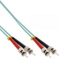 InLine Patchcord światłowodowy ST/ST, 50/125µm, OM3 10m (81510O)