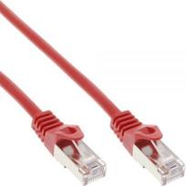 InLine Patchcord SF/UTP Cat.5e, raudona 50m (72555R)