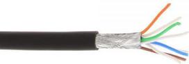 InLine S/FTP kat.6a juoda 100m (76899S)