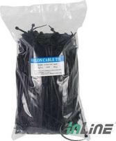 Organizer InLine Opaski zaciskowe na kable, długość 140 mm, szerokość 3.6 mm, juoda, 1000 sztuk (59963W)