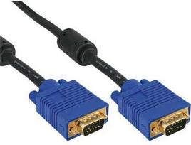 Kabelis InLine D-Sub (VGA) - D-Sub (VGA) 10m juoda (17717S)
