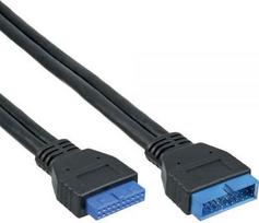 InLine USB 3.0 przedłużacz wewnętrzny header męski - żeński 0.35m (33448I)