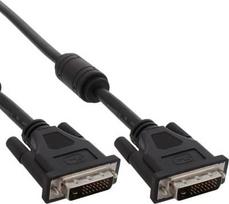 Kabelis InLine DVI-D - DVI-D 10m juoda (17779)