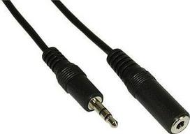 garso adapteriai 3,5 mm - Kabelis InLine Jack 3.5mm - Jack 3.5mm 10m juoda (99937) - 1 nuotrauka