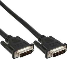 Kabelis InLine DVI-D - DVI-D 3m juoda (17793A)