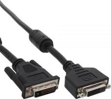 Kabelis InLine DVI-D - DVI-D 5m juoda (17776)