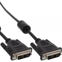 Kabelis InLine DVI-D - DVI-D 10m juoda (17767)
