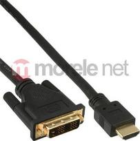 Kabelis InLine HDMI - DVI-D 5m juoda (17665P)
