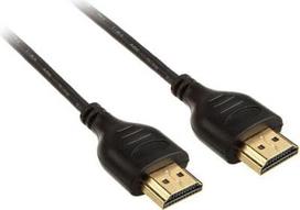 hdmi 1m laidas - Kabelis InLine HDMI - HDMI 1m juoda (17501S) - 1 nuotrauka