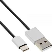 Kabelis USB InLine USB A -> USB C (M/M) Juodas 1.5m (35834)