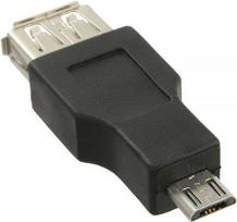 av hdmi adapteris - Adapteris USB InLine USB - Micro USB Juodas (31604) - 1 nuotrauka