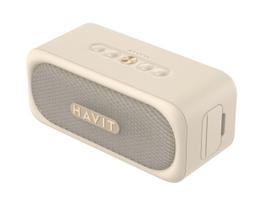 bluetooth kolonele belaides - Havit SK905BT Beige (Auksinė) - 2 nuotrauka
