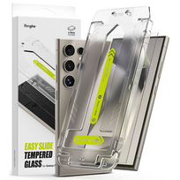 Ringke "Easy Slide" 2-Pack Apsauginis stiklas Samsung Galaxy S24 Ultra Skaidrus (Clear)