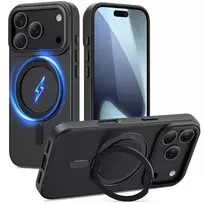 iphone 17 pro max tech - Tech-Protect MagRing MagSafe dėklas skirtas Apple iPhone 17 Pro Max - Juodas (Black) - 1 nuotrauka