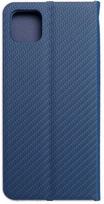 Forcell "LUNA Book Carbon Case for Samsung Galaxy A22 5G" Mėlynas (Blue)