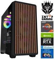 INTOP AQUA Ryzen 7 9700X 32GB DDR5 1TB SSD M.2 NVME RTX 5060 8GB WIN11