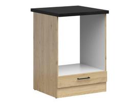 Black Red White Junona Line Virtuvės spintelė orkaitei, ruda (Brown)