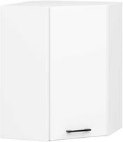 olivia virtuve - Kampinė pakabinama virtuvės spintelė Akord Furniture Factory Oliwia H720, balta (White) - 1 nuotrauka