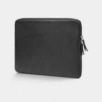 macbook leather sleeve - Trunk Leather Sleeve for MacBook 16" Juoda (Black) - 1 nuotrauka