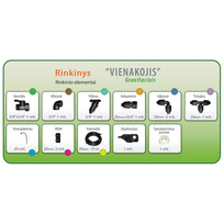 siltnamis - Laistymo Padėjėjas šiltnamio laistymo sistema "Vienakojis" gravitacinis - 3 nuotrauka
