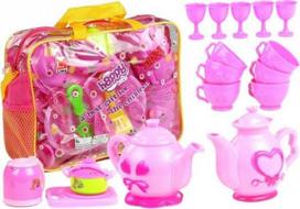 Lean Toys žaislinis indų rinkinys 31 dalis Rožinė (Pink)