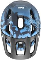 salmas mips - Dviračio šalmas Uvex React Jr. MIPS, Juodas/Mėlynas (Black/Blue) - 1 nuotrauka