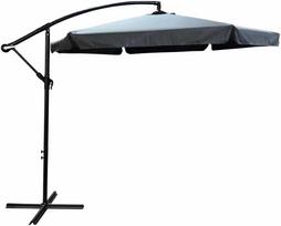 lauko pavesine - Sodo skėtis Fancy Garden Cynia, 300 cm, tamsiai pilkas (Dark Grey) - 1 nuotrauka
