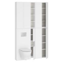 pakabinama spintele - Vonios spintelė Cersanit Atrato, balta (White) - 1 nuotrauka