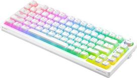 mechanine klaviatura geltoni - Savio Phenix Belaidė Mechaninė Klaviatūra, Balta (White) Gateron Geltona Pro - 4 nuotrauka