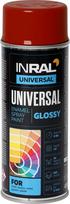  Aerozoliniai dažai INRAL UNIVERSAL, C RAL3002, 400 ml Aerozoliniai dažai