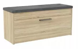 azuolo batu deze - Top E Shop Batų dėžė Parma, ąžuolo (Sonoma Oak) - 1 nuotrauka