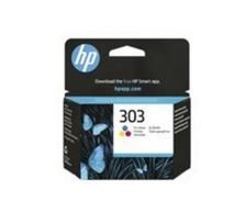 kasetes hp 303 - HP 303 Tri-color Original Ink Cartridge | T6N01AE#LS3 - 1 nuotrauka