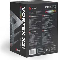 savio ausintuvas - Savio Vortex X2 ARGB 120 mm Procesoriaus Aušintuvas Juodas (Black) - 6 nuotrauka