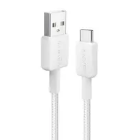 usb c a - Anker 322 USB-A to USB-C kabelis 0,9 m Baltas (White) - 1 nuotrauka