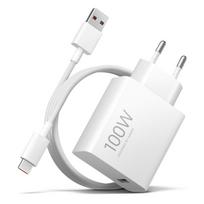 typos - Xiaomi 100W Charging Combo (Type-A) EU, BHR095VEU, Baltas (White) - 1 nuotrauka