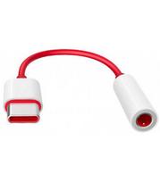iLike OnePlus USB-C to 3.5mm Adapter Raudonas (Red)
