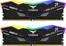 TeamGroup T-Force Delta RGB, DDR5, 32 GB, 6000 MHz, CL30 Juodas (Black)