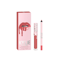 Kylie Jenner Cosmetics Matte Liquid Lipstick & Lip Liner rinkinys lūpoms (skysti lūpų dažai 3 ml. + lūpų pieštukas 1.1 g.) - 500 Kristen