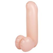 Shots S-Line Pripučiamas penis 80 cm Kūno spalvos (Flesh)