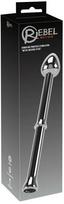 Rebel Metal Milking Stick - Įkraunamas prostatos masažuoklis, Sidabrinis (Silver)