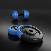 hanteliu rinkinys - Rinkinys HMS SGG30BAR, 30 kg - 8 nuotrauka