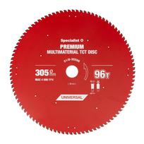 305 mm x 30 mm - SPECIALIST+ pjovimo diskas Multimaterial 305x30x96T - 4 nuotrauka