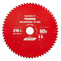 diska pjovimo - SPECIALIST+ pjovimo diskas Multimaterial 216x84x30T - 3 nuotrauka