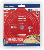 pjovimo diskas 184 16 - Pjovimo diskas Specialist  Premium, 184 mm x 1 mm x 20 mm - 1 nuotrauka