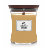 woodwick - Woodwick Gilded Sands Scented Candle kvapioji žvakė, 453.6 g - 2 nuotrauka