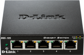 ethernet switch 1000mbps - Komutatorius D-LINK DGS-105/E - 1 nuotrauka