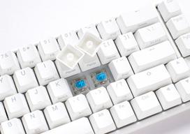 gaming klaviaturos - Ducky One 3 Classic Pure White SF Mechaninė Klaviatūra Žaidimams, Balta (White) - 5 nuotrauka
