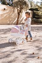 55 cm lele - Arias Balerina lėlių vežimėlis, rožinis (Pink), 55 cm - 2 nuotrauka