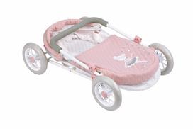 55 cm lele - Arias Balerina lėlių vežimėlis, rožinis (Pink), 55 cm - 3 nuotrauka