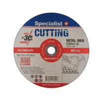 metalo pjovimo diskai 230 mm - Pjovimo diskas Specialist  Cutting, 230 mm x 1.6 mm x 22 mm - 3 nuotrauka
